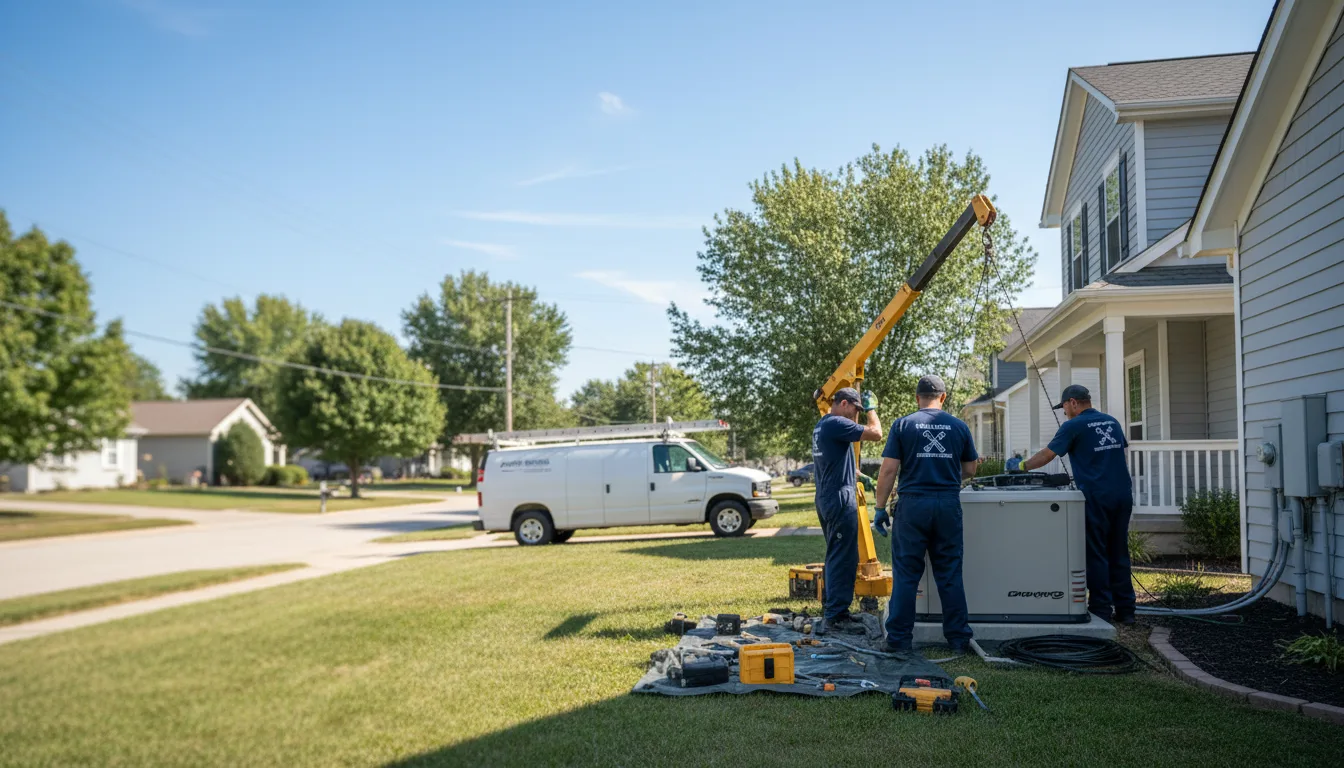 Generator Installation in Hot Springs National Park, AR near me